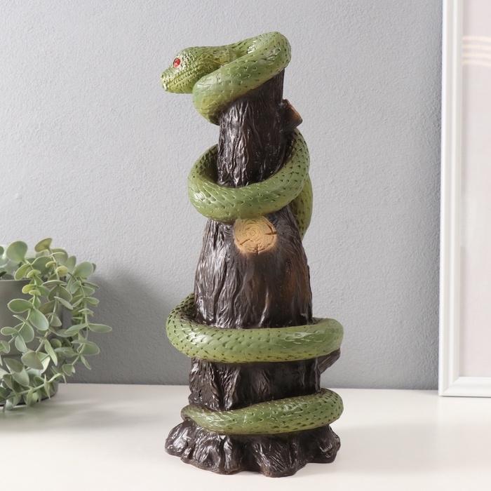 Копилка Копилка"ЗМЕЯ НА ПЕНЬКЕ" 33 х 14 х 15 см.