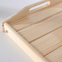 Столик для завтрака складной, 50&times;30см, с ручками хвоя