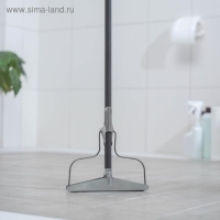 Тряпкодержатель, ручка 120 см, 19&times;2&times;122 см, цвет МИКС