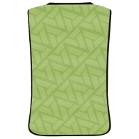 Манишка футбольная на резинке ONLYTOP Triangle, р. 50-56, цвет зелёный