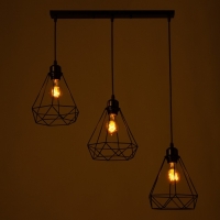 Светильник "Брук" 3хЕ27 40Вт 50х18х19-122 см