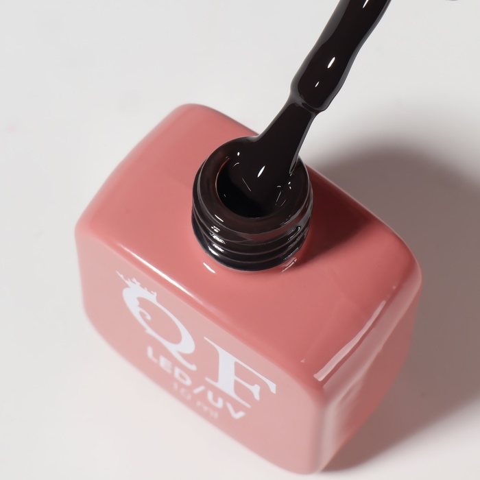 Гель лак для ногтей &laquo;SIMPLE&raquo;, 3-х фазный, 10 мл, LED/UV, цвет чёрный (126)