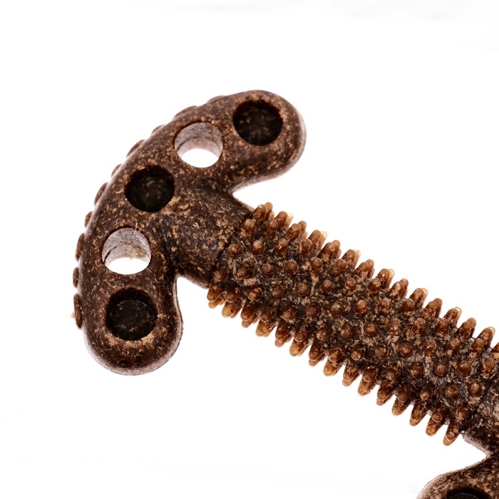 Игрушка для собак жевательная со ароматом корма «Кость с шипами», 12.7 х 2.5 см Игрушка для собак жевательная со ароматом корма «Кость с шипами», 12.7 х 2.5 см