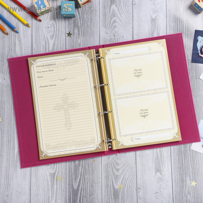 Книга малыша для девочки Книга малыша для девочки "Наследница семьи": 20 листов