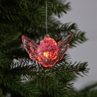 Ёлочная игрушка «Ангел», от батареек, свечение мульти (RGB) Ёлочная игрушка «Ангел», от батареек, свечение мульти (RGB)