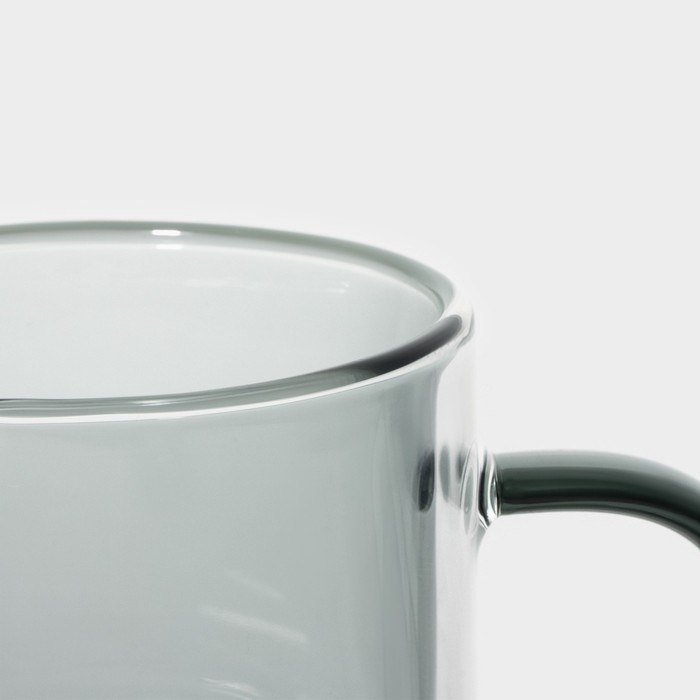 Кружка с двойными стенками Magistro «Дуо», 250 мл, 12×8,5×7,7 см Кружка с двойными стенками Magistro «Дуо», 250 мл, 12×8,5×7,7 см