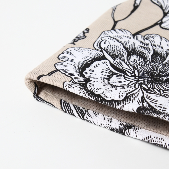 Грелка на чайник "Доляна" Blooming garden 28х28см, 100% хл,164г/м2