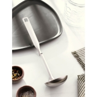 Половник из нержавеющей стали Доляна Bend, 60 мл, 29,5&times;8 см, цвет серебряный