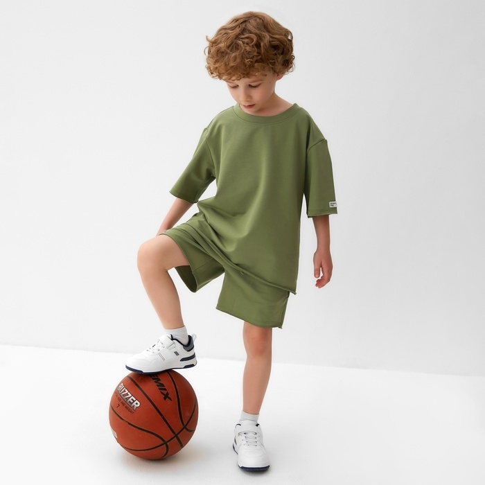 Шорты детские KAFTAN, р. 30 (98 - 104 см), хаки Шорты детские KAFTAN, р. 30 (98 - 104 см), хаки