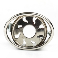 Насадка на глушитель 140×65 мм, посадочный 63 мм Насадка на глушитель 140×65 мм, посадочный 63 мм