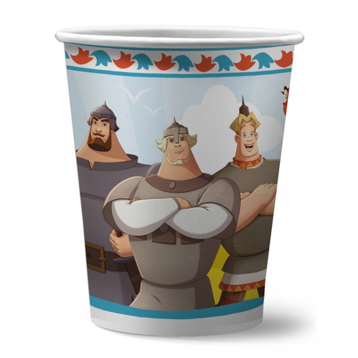 Набор бумажных стаканов «Три Богатыря», 250 мл, набор 6 шт. Набор бумажных стаканов «Три Богатыря», 250 мл, набор 6 шт.