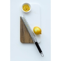 Тёрка для сыра Доляна Venus, 35,5×8 см, с ручкой, цвет чёрный Тёрка для сыра Доляна Venus, 35,5×8 см, с ручкой, цвет чёрный