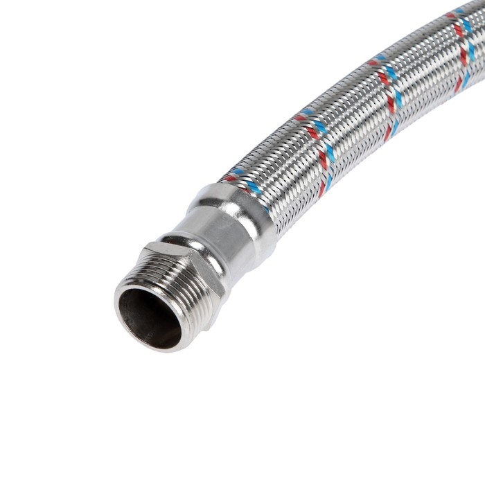 Подводка гибкая для воды AQUALINE "Гигант", внутренняя/наружная резьба 1", 150 см