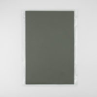 Искусственная кожа, с клеевой основой, 20 &times; 30 см, 0,5 мм, 3 шт, цвет серый