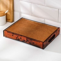 Поднос Доляна с рисунком, 29&times;22 см