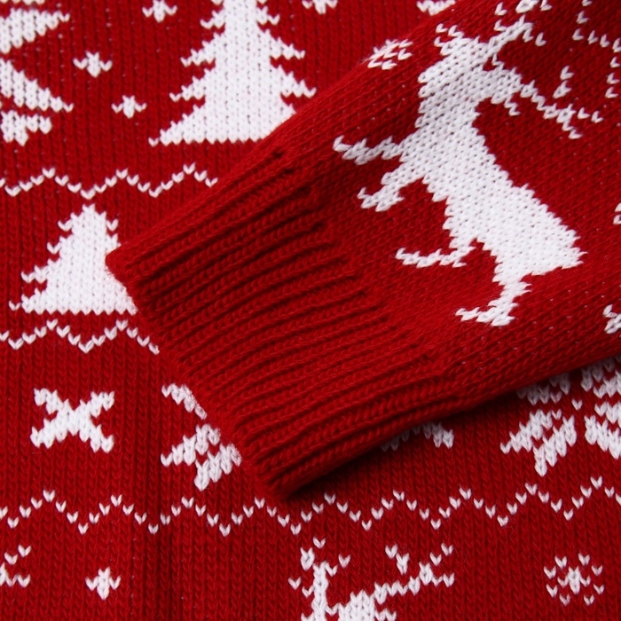 Джемпер вязаный детский KAFTAN "New Year" размер 32, (110-116 см)