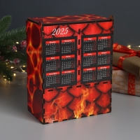 Новогодний чайный домик "Побед и новых свершений" 20х15х8,5 см Новогодний чайный домик "Побед и новых свершений" 20х15х8,5 см