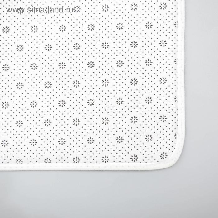 Набор ковриков для ванной и туалета Доляна &laquo;Аура&raquo;, 2 шт: 50&times;80, 50&times;40 см