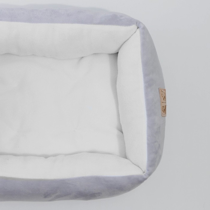 Лежанка с бортиком &laquo;Милый котёнок&raquo; 45х38х22 см