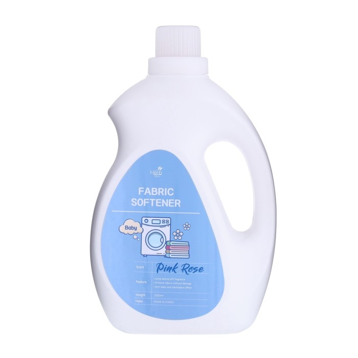 Кондиционер для стирки вещей Our Herb Story for Baby с розой, 3 л Кондиционер для стирки вещей Our Herb Story for Baby с розой, 3 л