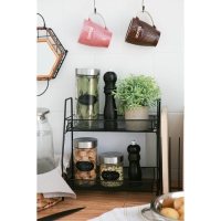 Банка стеклянная для хранения сыпучих продуктов с местом под надпись Доляна &laquo;Премиум&raquo;, 550 мл, 15&times;8 см, с металлической крышкой