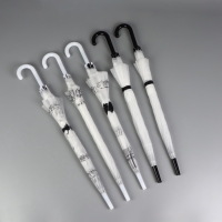 Зонт - трость полуавтоматический «Коты», 8 спиц, R = 47/54 см, D = 108 см, цвет МИКС Зонт - трость полуавтоматический «Коты», 8 спиц, R = 47/54 см, D = 108 см, цвет МИКС