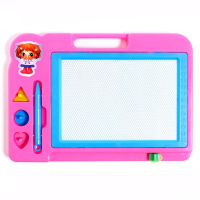 Доска магнитная с цветной крошкой, 3 штампика в комплекте, цвета МИКС Доска магнитная с цветной крошкой, 3 штампика в комплекте, цвета МИКС