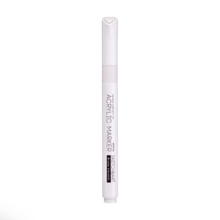 Набор акриловых маркеров 3 цвета SKETCH&ART, 1,0-3,0 мм