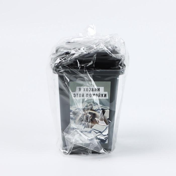 Настольное мусорное ведро Настольное мусорное ведро "Хозяин", 12 х 9 см