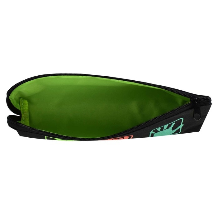 Пенал мягкий, 1 отделение, 80 х 200 х 40 мм, объёмный, Феникс "Язык жестов" чёрный 62090