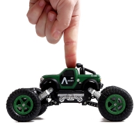 Джип радиоуправляемый «Армия», работает от аккумулятора, цвет зелёный Джип радиоуправляемый «Армия», работает от аккумулятора, цвет зелёный