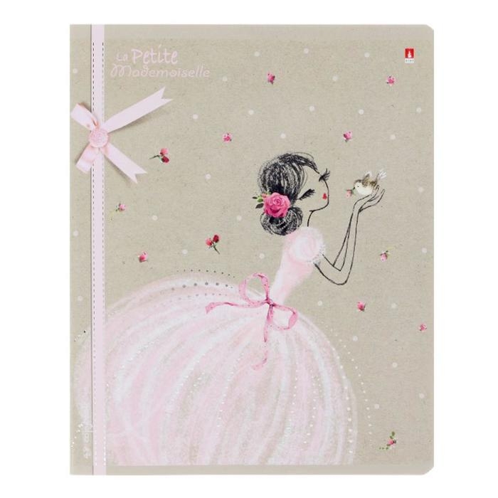 Тетрадь 48 листов в клетку Тетрадь 48 листов в клетку "Романтическое настроение", обложка мелованный картон, выборочный лак, фольга, конгрев, МИКС