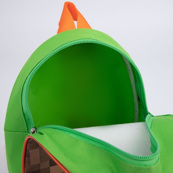 Рюкзак детский для мальчика &laquo;Пиксели&raquo;, 23х20,5 см, отдел на молнии