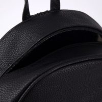 Рюкзак школьный из искусственной кожи с подвесом 27х23х10 см Рюкзак школьный из искусственной кожи с подвесом 27х23х10 см