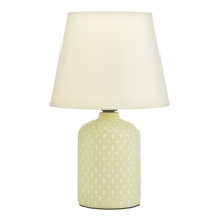 Настольная лампа "Дессин" Е27 40Вт мятный 20х20х32 см RISALUX Настольная лампа "Дессин" Е27 40Вт мятный 20х20х32 см RISALUX