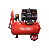 Компрессор воздушный Aurora PASSAT-25 BLACK, безмасляный, 1.45 кВт, 24 л, 8 атм, 249 л/мин