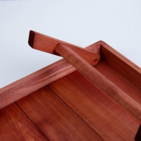 Столик для завтрака складной, 50&times;30см, морёный