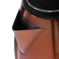 Чайник электрический "Матрёна" MA-002, металл, 1.8 л, 1500 Вт, цвет "медь" Чайник электрический "Матрёна" MA-002, металл, 1.8 л, 1500 Вт, цвет "медь"