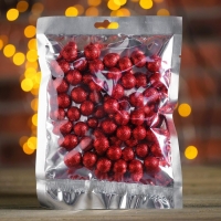 Фигурка для поделок и декора «Шар», набор 55 шт., размер 1 шт: 0,5 — 1 см, цвет красный Фигурка для поделок и декора «Шар», набор 55 шт., размер 1 шт: 0,5 — 1 см, цвет красный