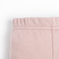 Комплект: платье и леггинсы Крошка Я &laquo;Киса&raquo;, рост 80-86 см, цвет бежевый/лиловый