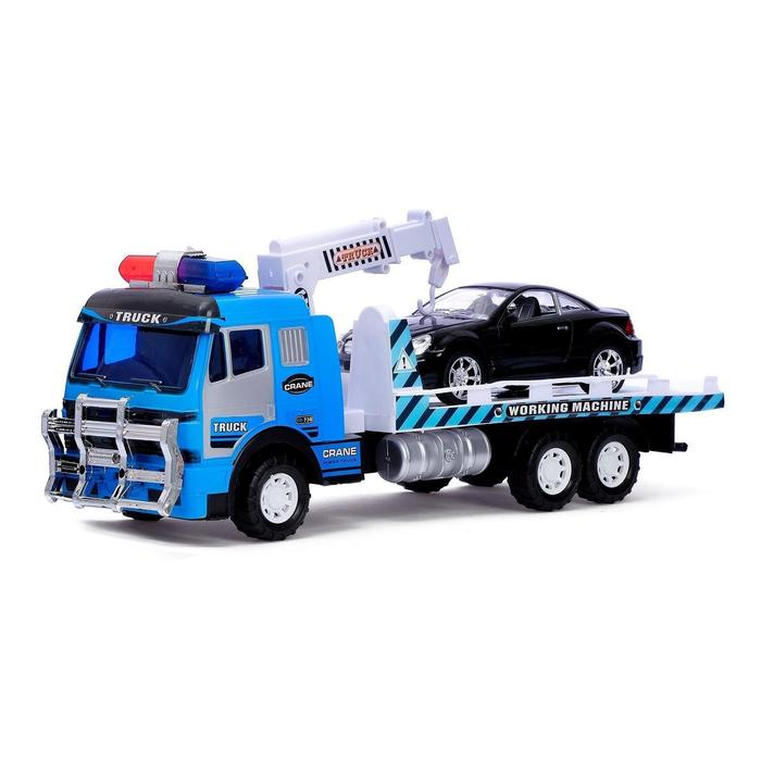 Машина инерционная &laquo;Эвакуатор&raquo;, цвета МИКС