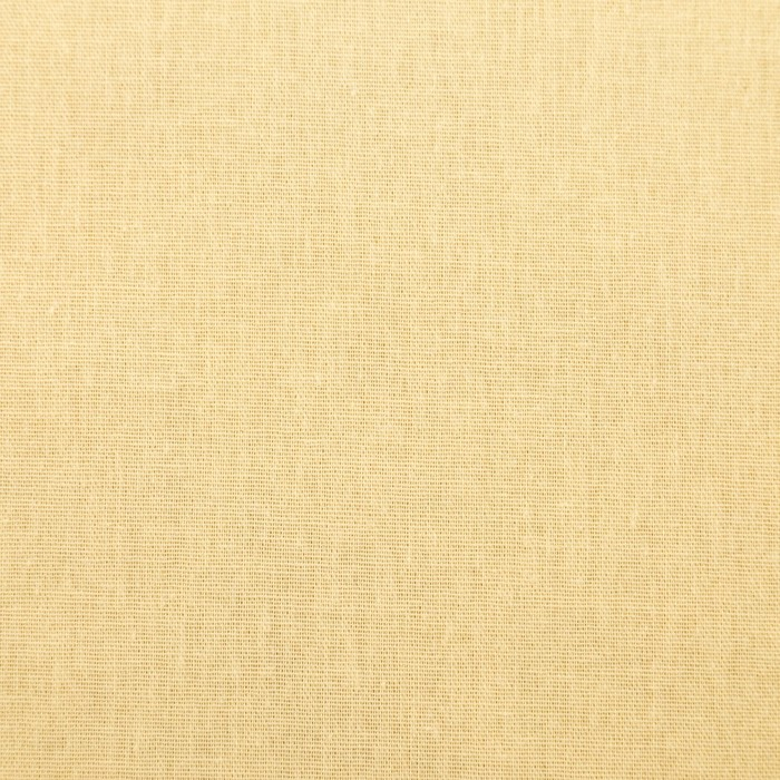 Простыня Этель 200х220 см, цвет жёлтый, бязь, 125 гр/м2, 100% хлопок