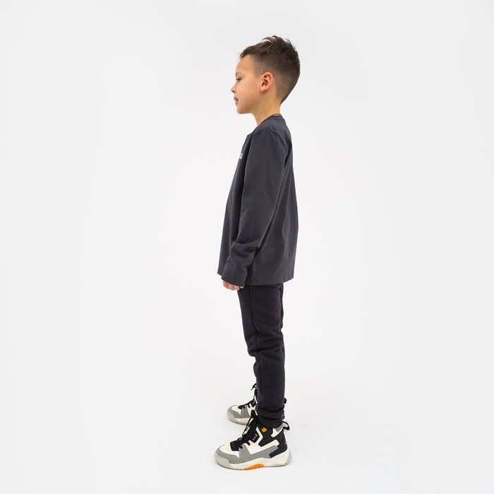 Футболка детская с дл.рук. KAFTAN Футболка детская с дл.рук. KAFTAN "Trendy" р.38 (146-152), серый