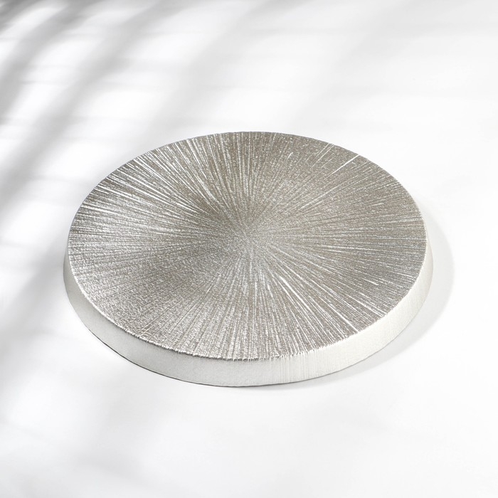 Блюдо &laquo;Кувшинка Нимфея&raquo;, стеклянное, d=21 см