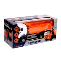 Грузовик &laquo;КАМАЗ. Самосвал&raquo;, свет и звук