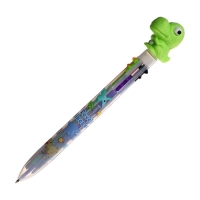 Ручка шариковая автоматическая "Дракон", 6-ти цветная, МИКС Ручка шариковая автоматическая "Дракон", 6-ти цветная, МИКС