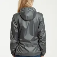 Ветровка женская Fastplant серая, размер XXL