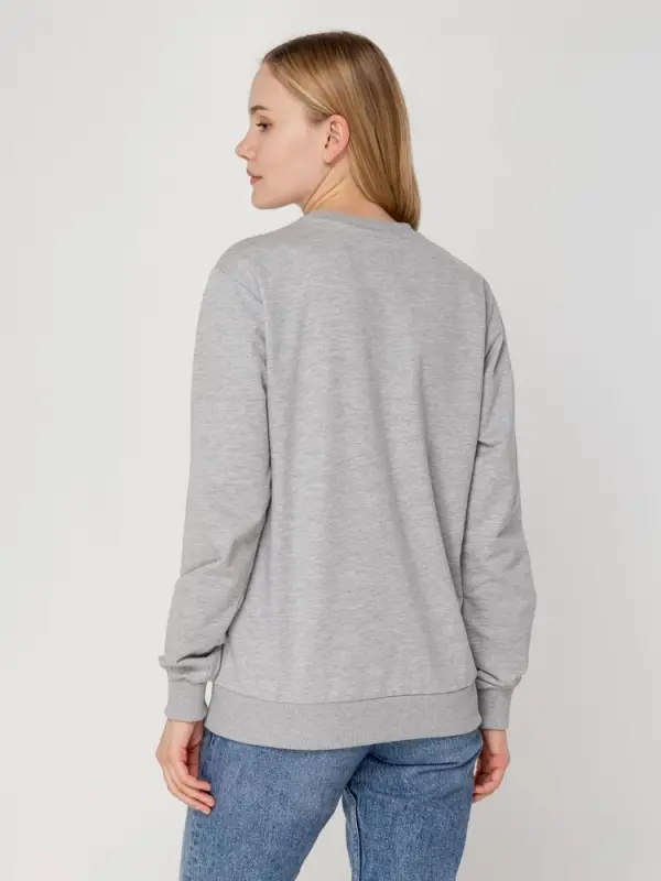 Толстовка Unit Toima серый меланж, размер XS