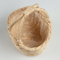 Корзина плетеная, 23 x 17 x 10 x 13/24 см, ротанг
