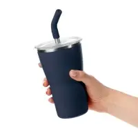 Термостакан Sapporo без логотипа, темно-синий Термостакан Sapporo без логотипа, темно-синий